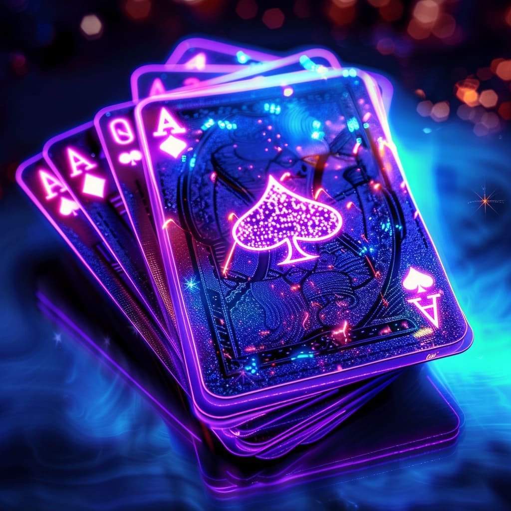 Layar Mega Sevens di aplikasi mobile dewacasino menampilkan dealer langsung dan kartu yang sedang dibagikan